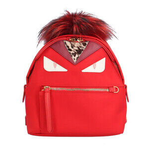 Fendi Monster Backpack Bag Bugs Rucksack Daypack